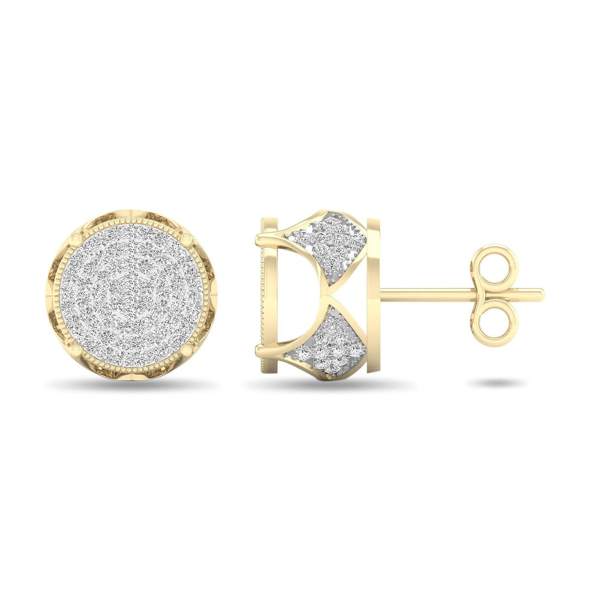 10K 0.50CT Diamond Earring