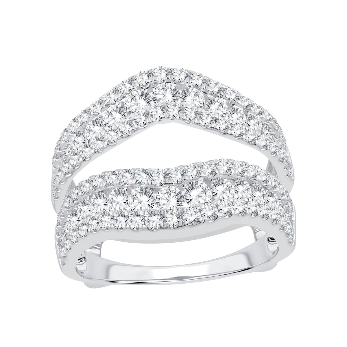 14K 2.00CT Diamond Ring Guard