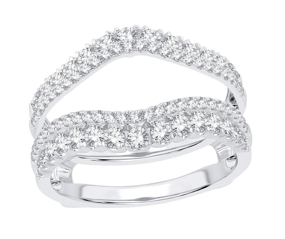 14K 1.00CT Diamond Ring Guard