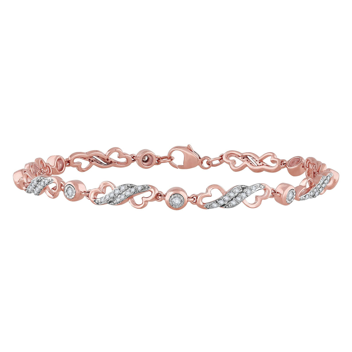 10K 0.50CT Diamond Bracelet