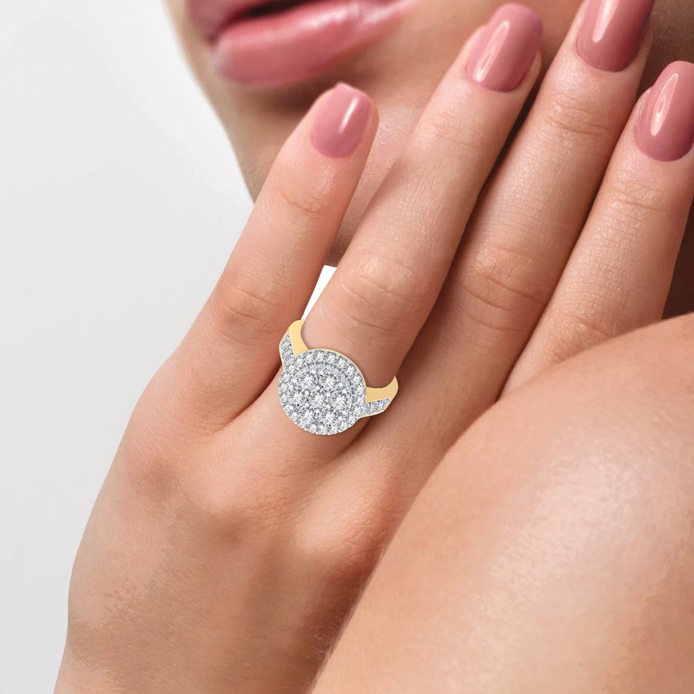 10K 0.75CT Diamond Ring