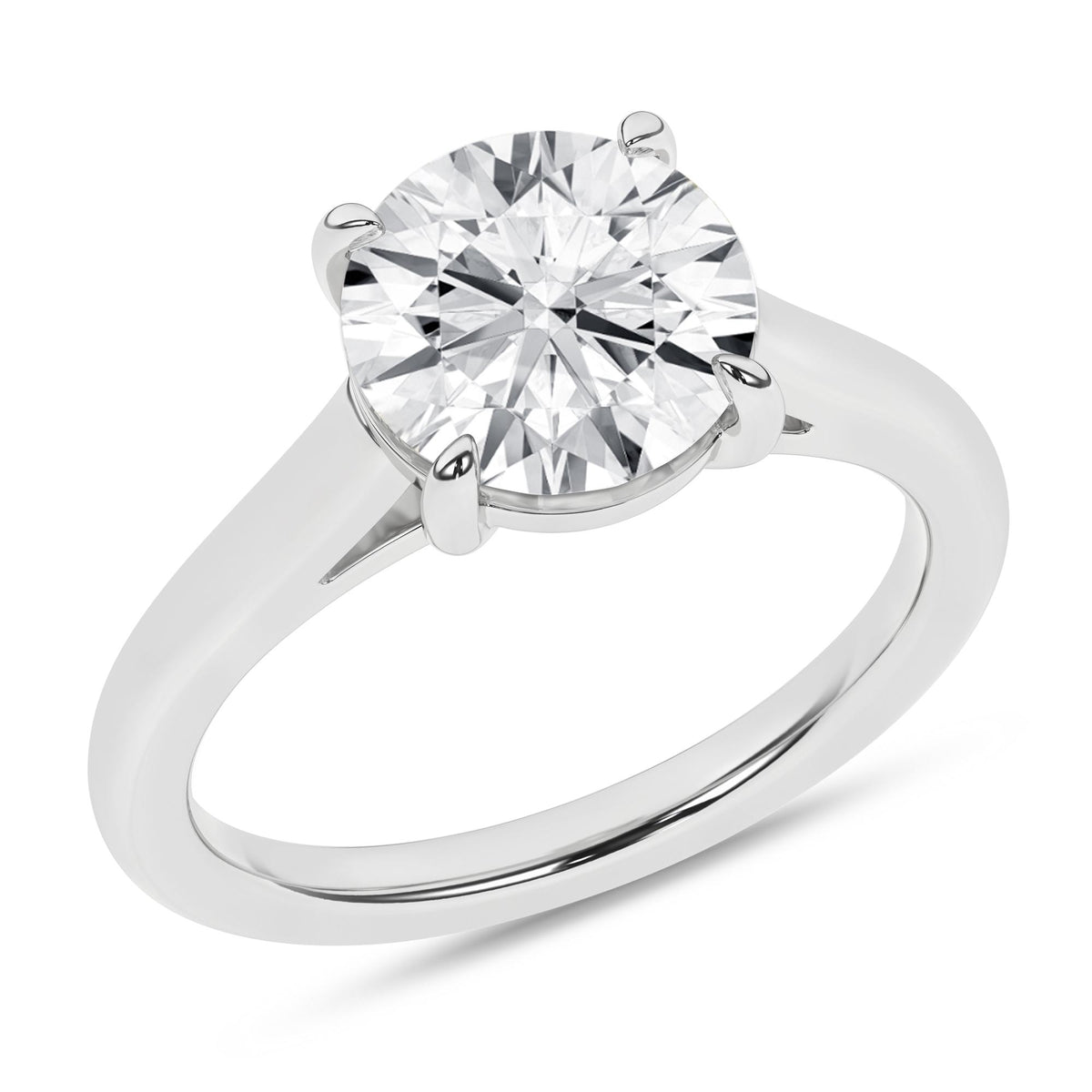 14K 0.50CT Certified Lab Grown Diamond Ring ( Igi Certified )
