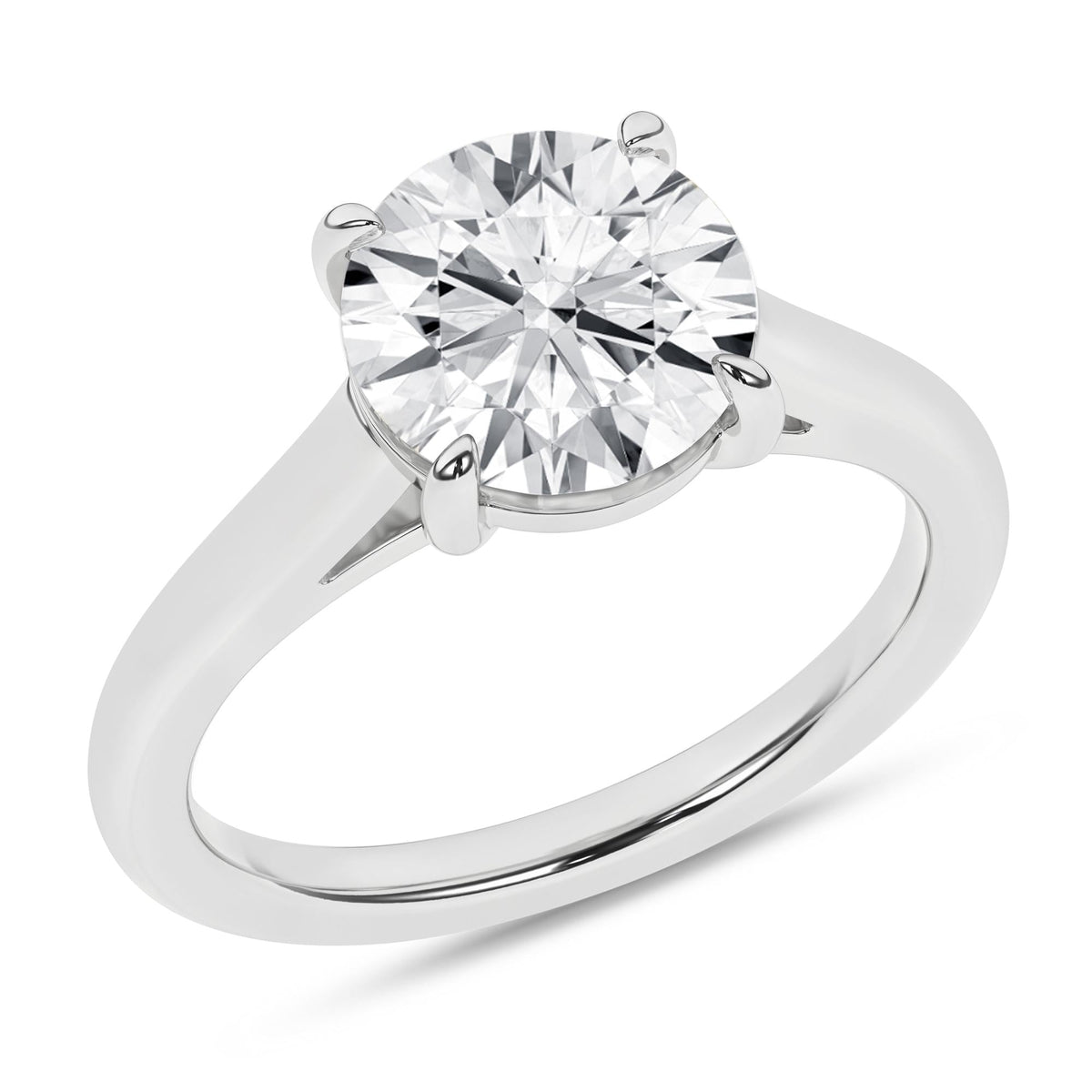 14K 1.00CT Certified Lab Grown Diamond Ring ( Igi Certified )