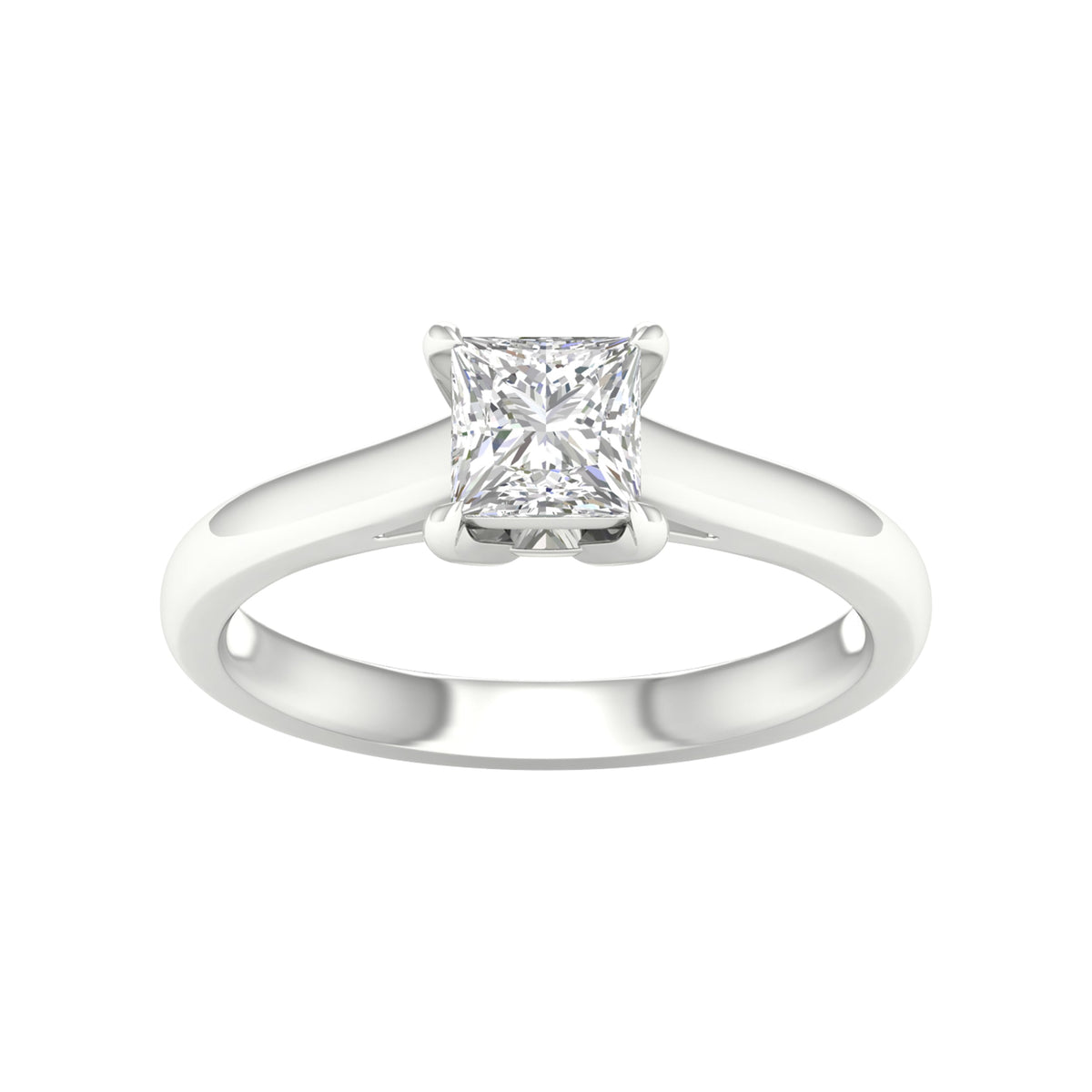 14K 1.00CT Certified Lab Grown Diamond Ring ( Igi Certified )