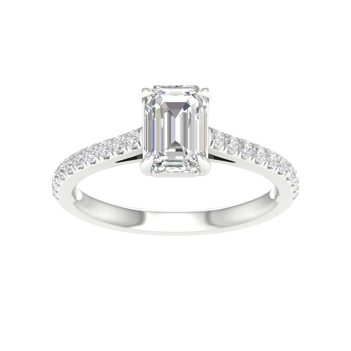 14K 1.25CT Certified Lab Grown Diamond Ring ( Igi Certified )