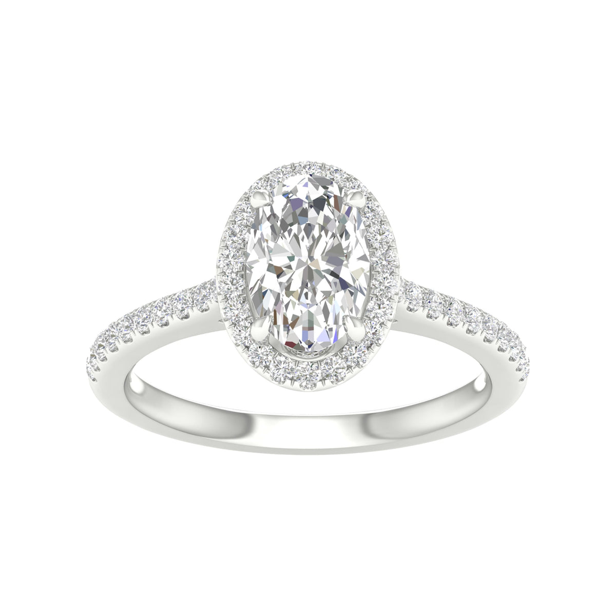14K 1.75CT Certified Lab Grown Diamond Ring ( Igi Certified )