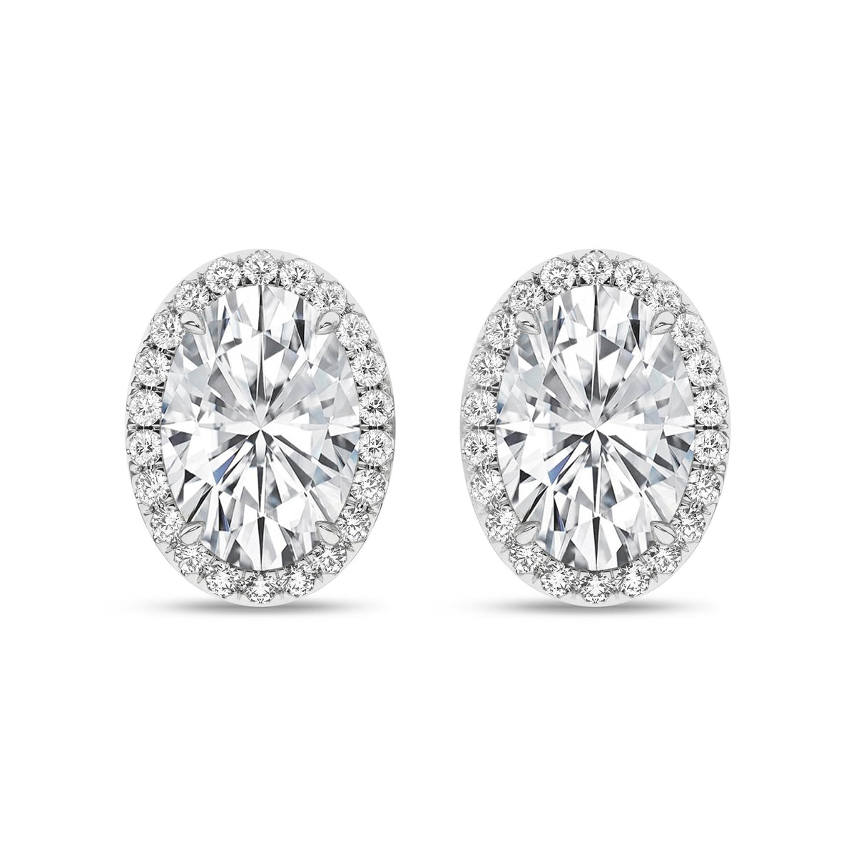14K 2.25CT Certified Lab Grown Diamond Earrings