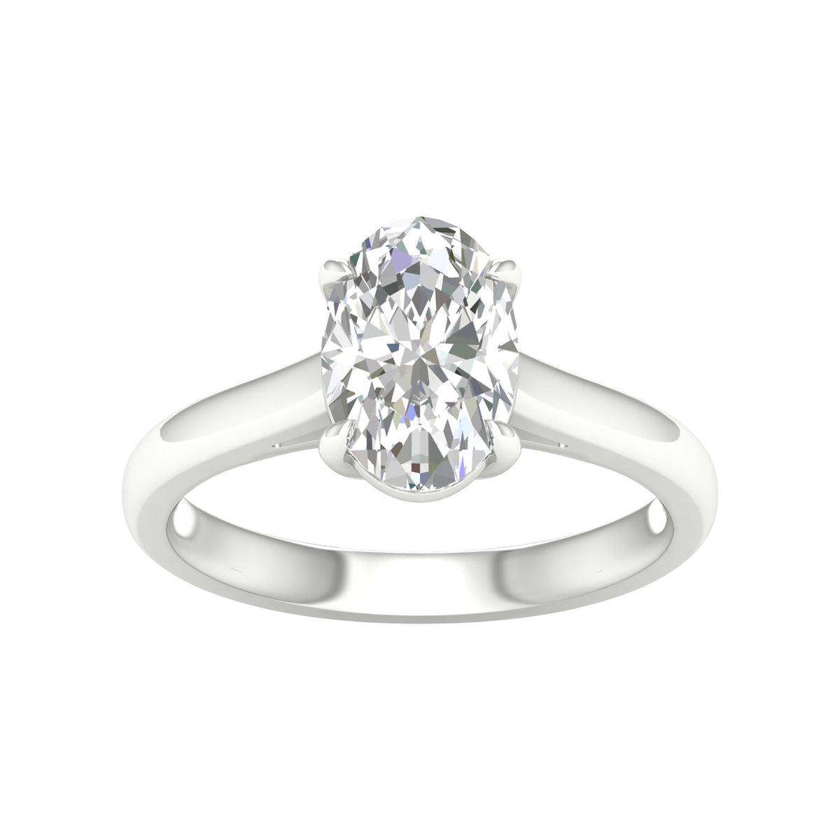 14K 2.00CT Certified Lab Grown Diamond Ring ( Igi Certified )