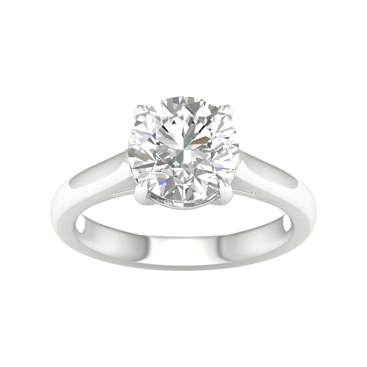 14K 3.00CT Certified Lab Grown Diamond Ring ( Igi Certified )