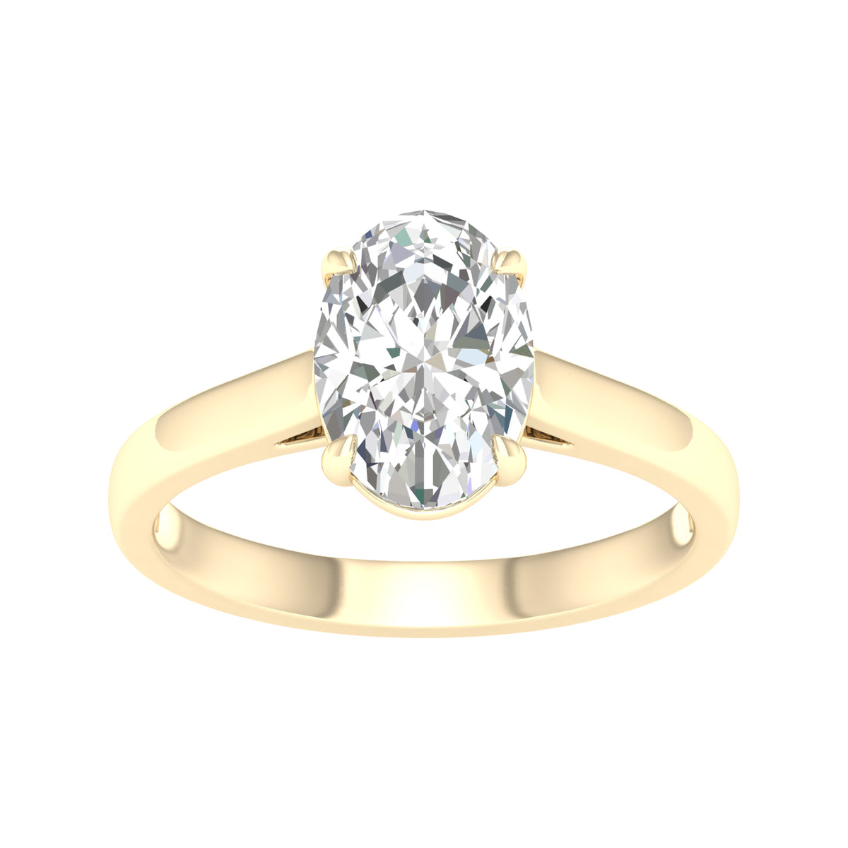 14K 2.00CT Certified Lab Grown Diamond Ring ( Igi Certified )