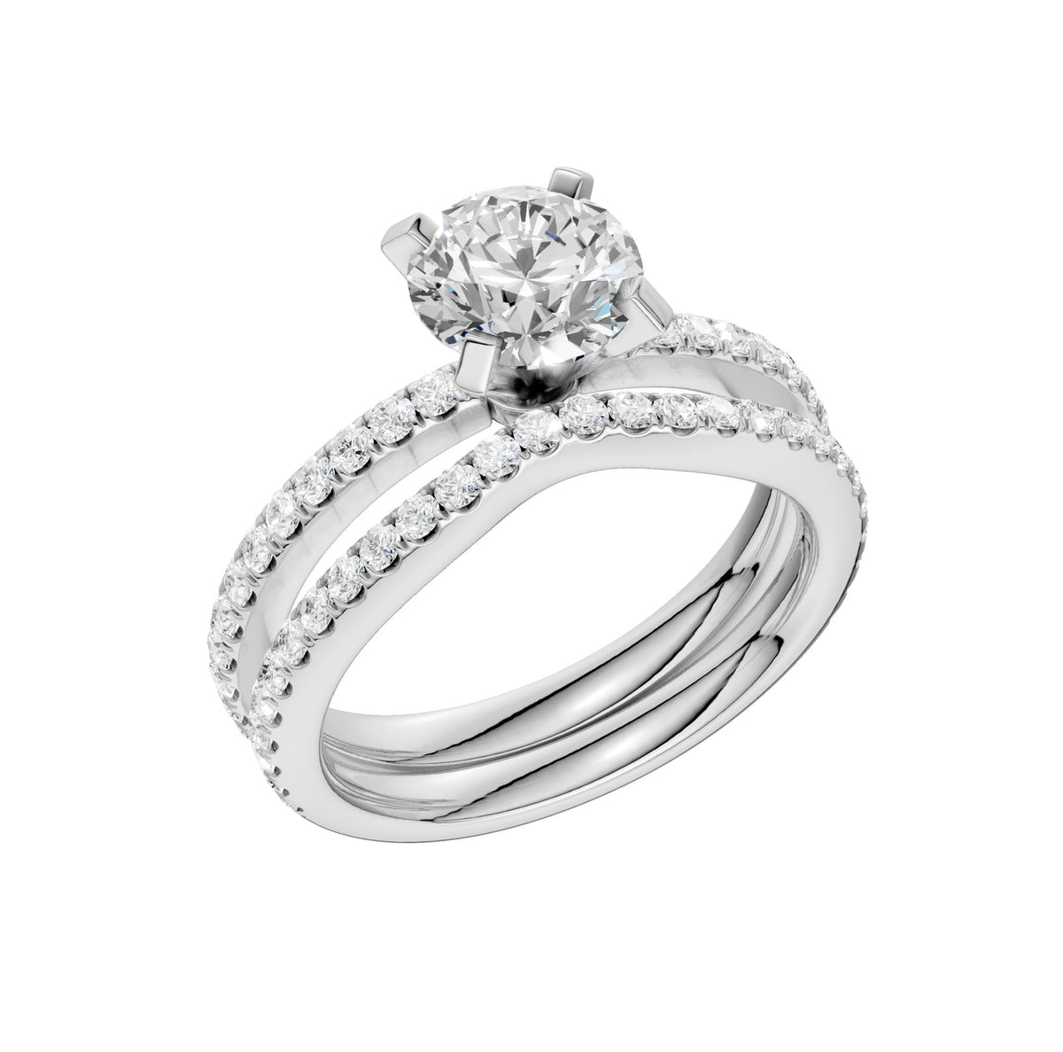 14K 2.00CT Lab Grown Diamond Bridal