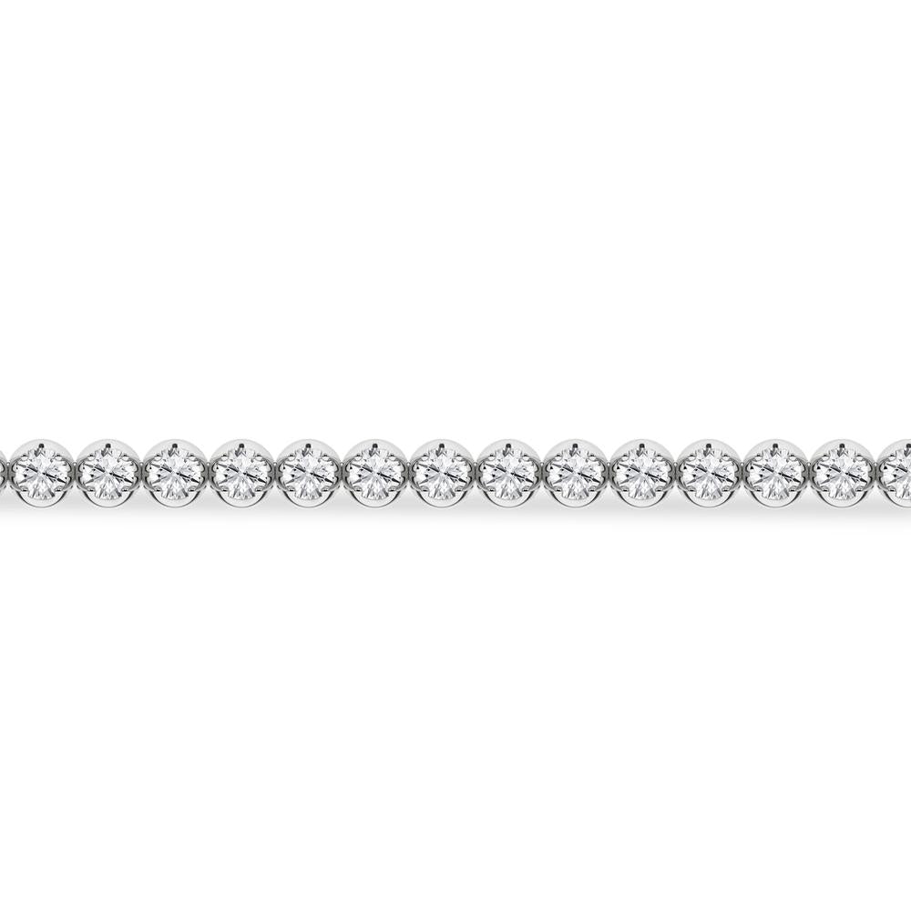14K 10.00CT Lab Grown Bracelet ( Egl Certified )