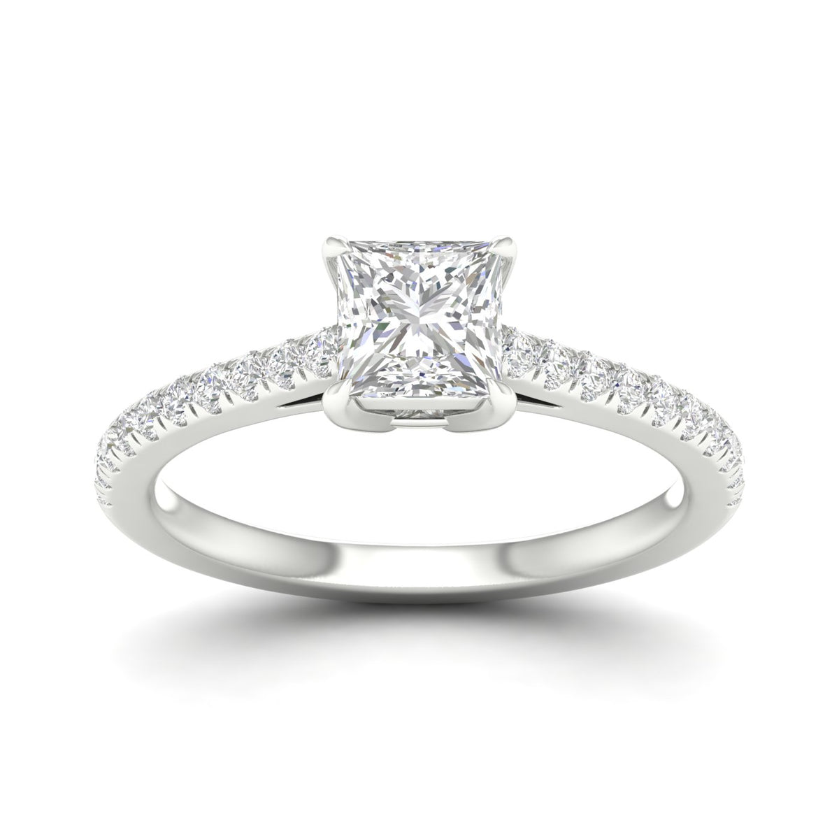 14K 1.00CT Lab Diamond Ring