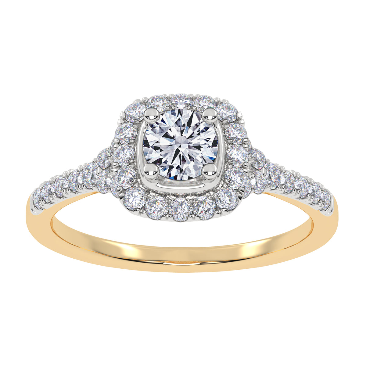 10K 0.50CT Lab Grown Promise Ring