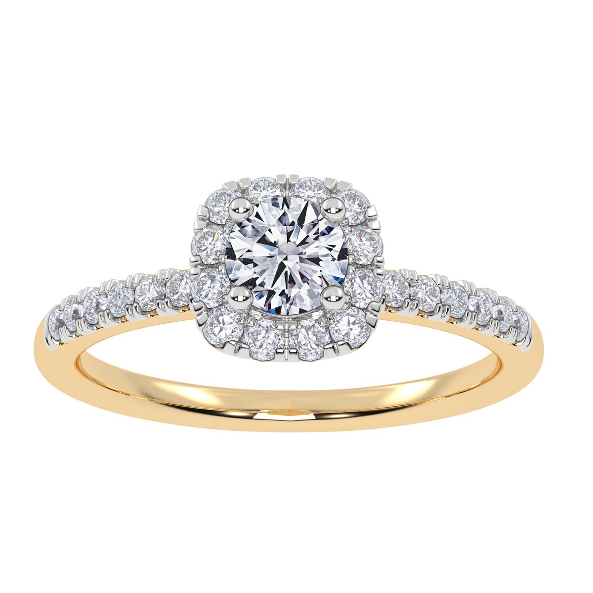 10K 0.50CT Lab Grown Promise Ring