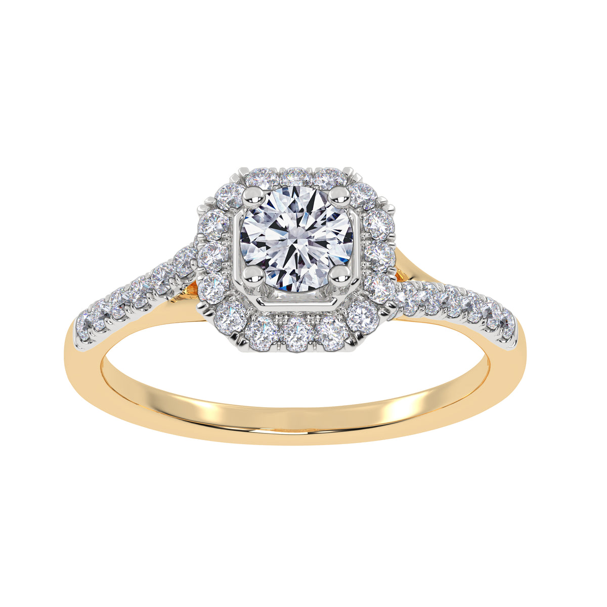 10K 0.50CT Lab Grown Promise Ring