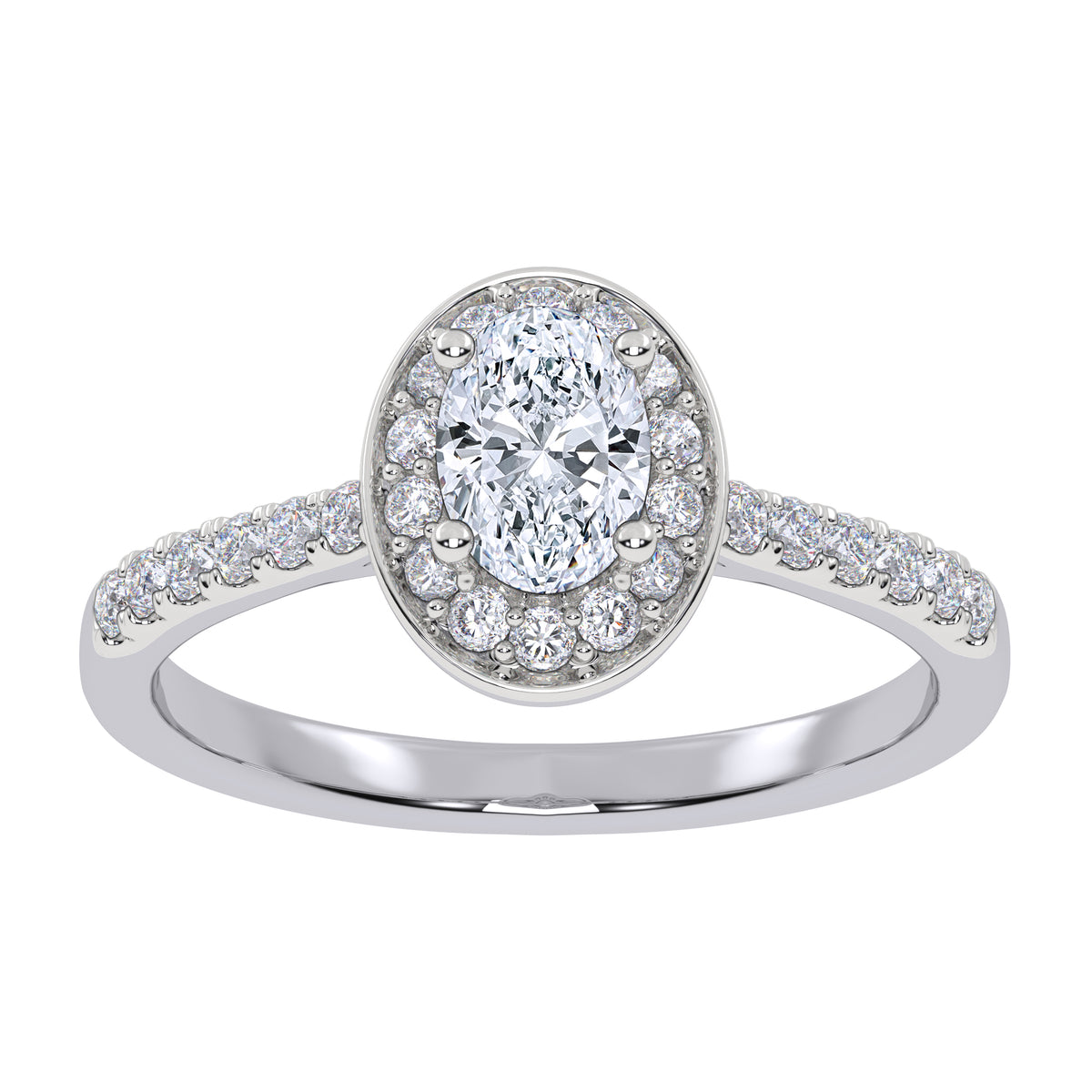 10K 0.51CT Lab Grown Promise Ring