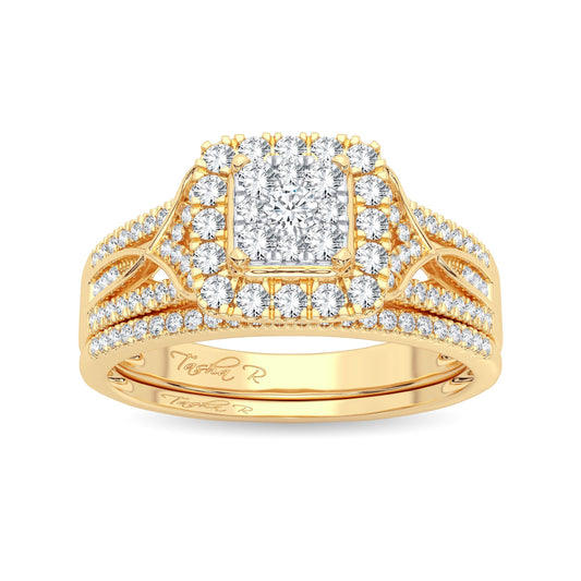 14K 0.50CT Diamond Bridal Ring