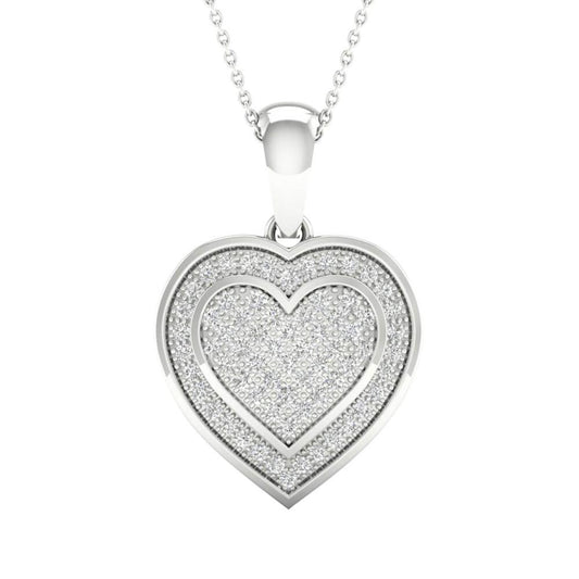10K 0.20CT Diamond Pendant