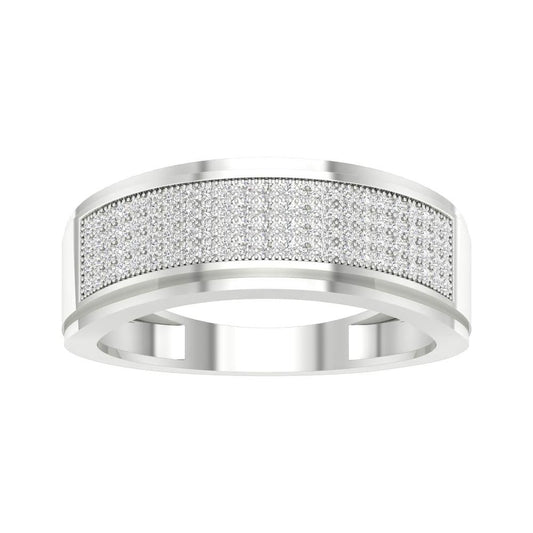10K 0.30CT Men's Band