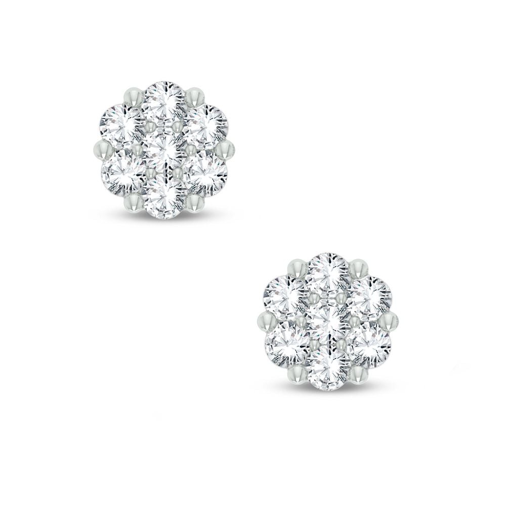 14K 0.50CT Diamond Earring