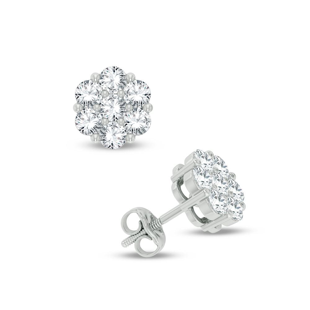 14K 1.50CT Diamond Earring