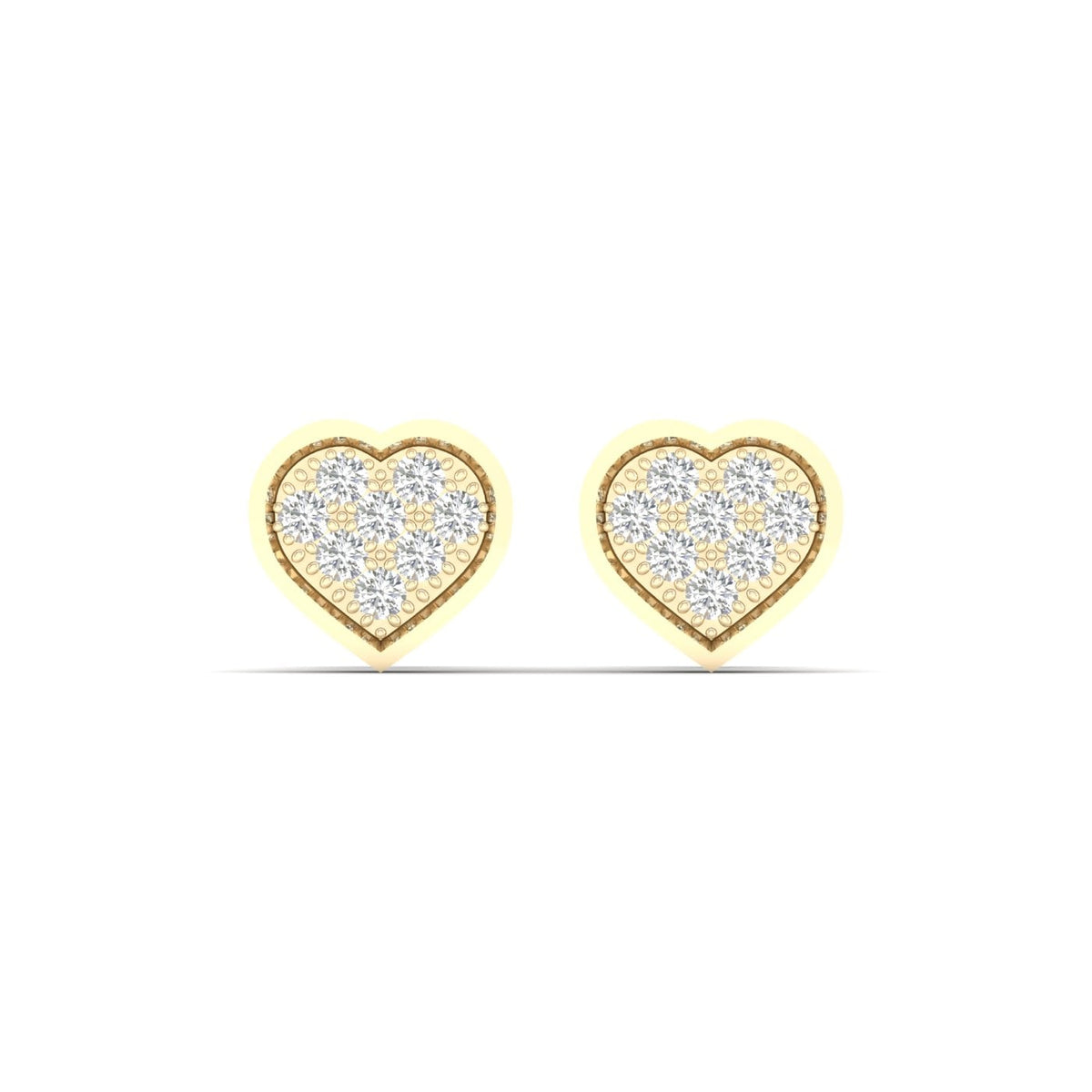 10K 0.05CT Diamond Earring