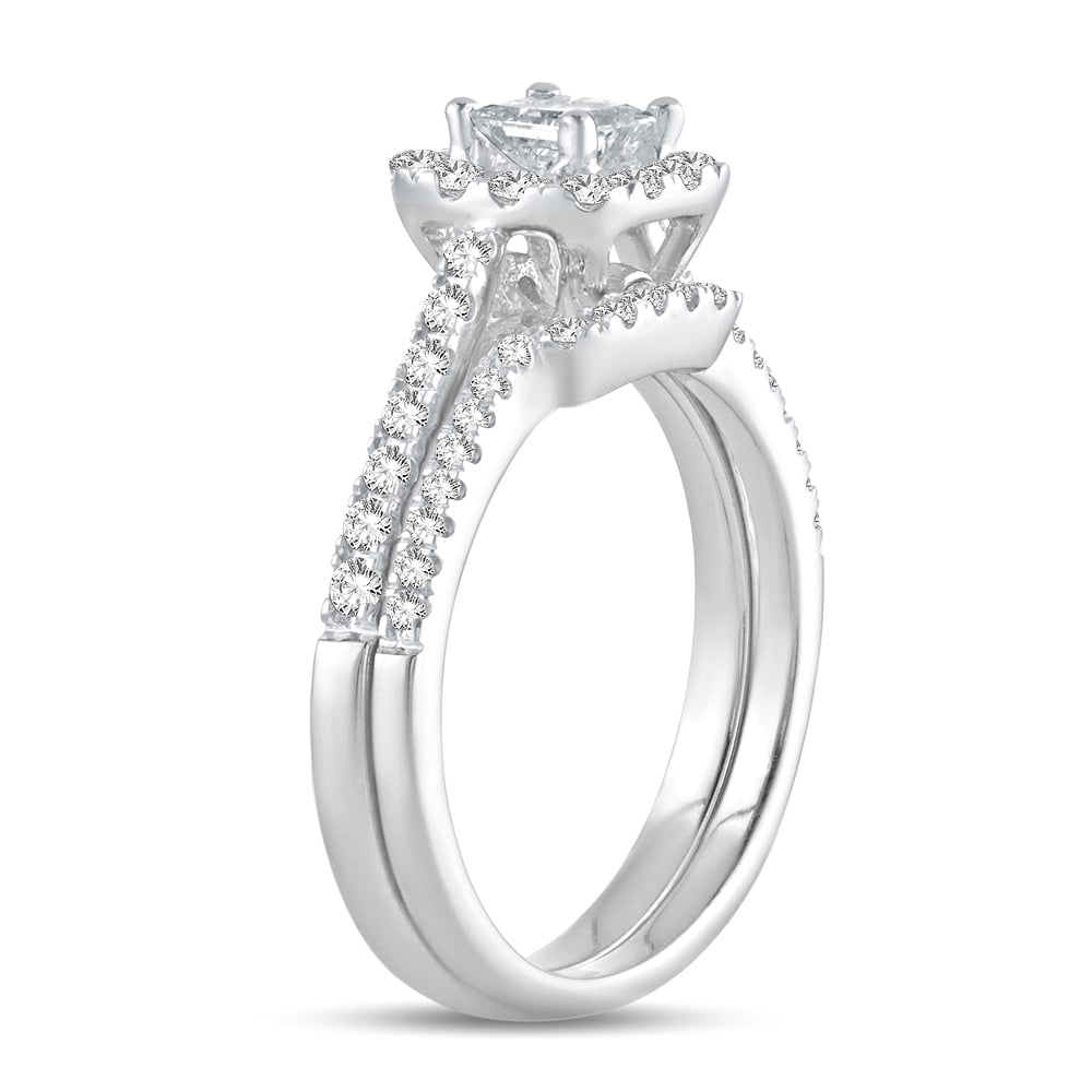 14K 1.00CT Diamond Bridal Ring