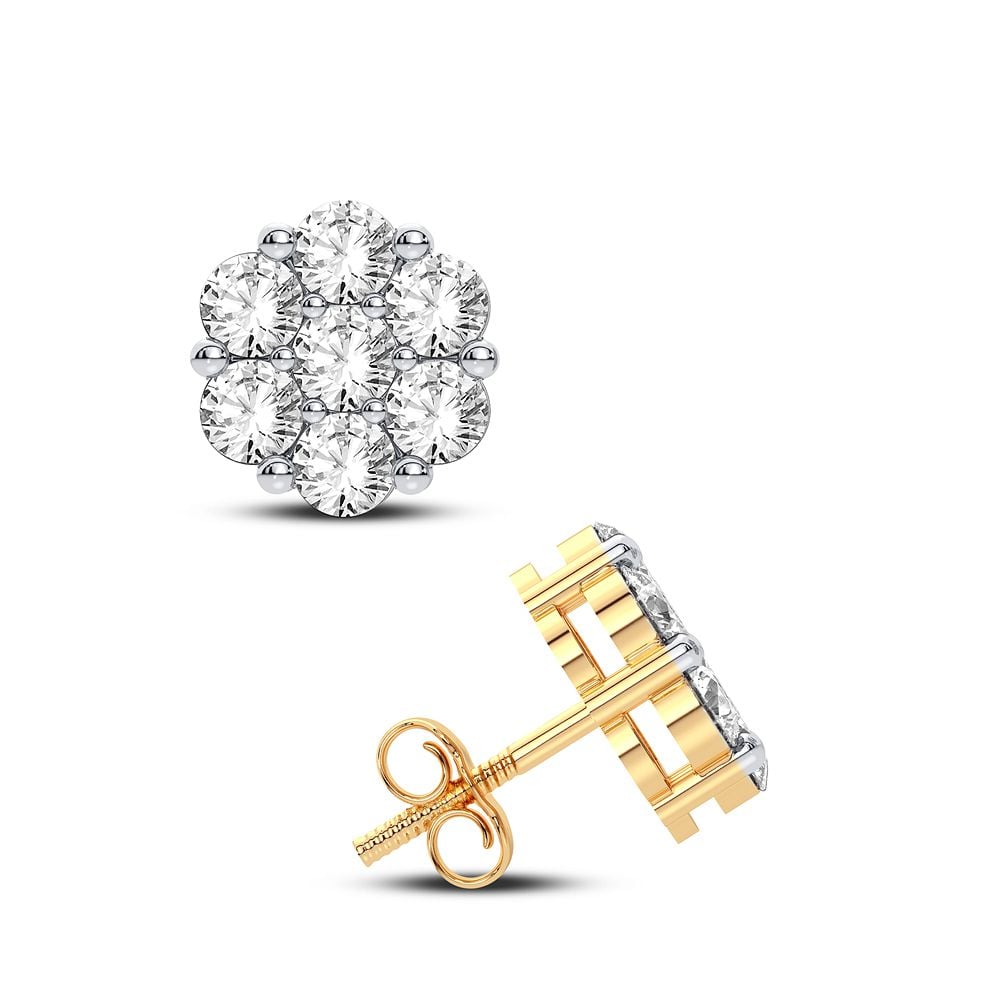 10K 0.50CT Diamond Earring
