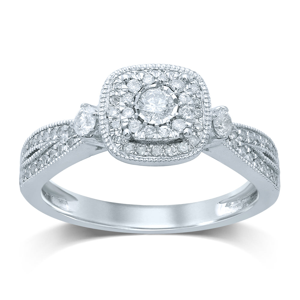 14K 0.40CT Diamond Ring