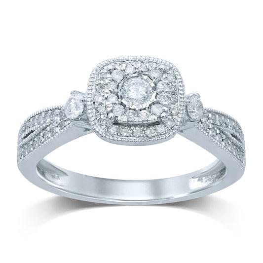 14K 0.40CT Diamond Ring
