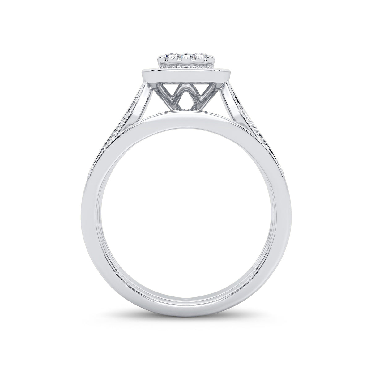 14K 0.40CT Diamond Bridal Ring
