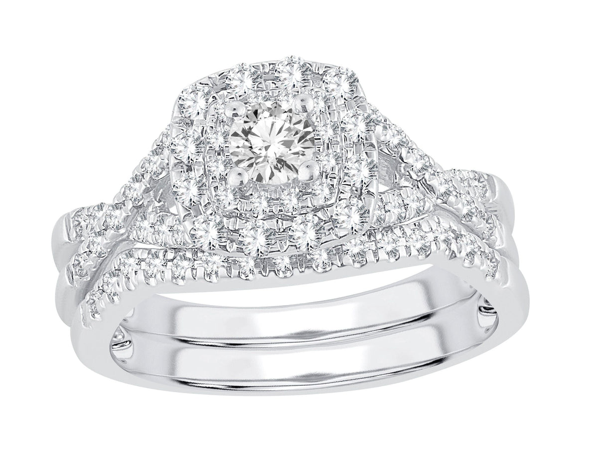 14K 0.50CT Bridal Set