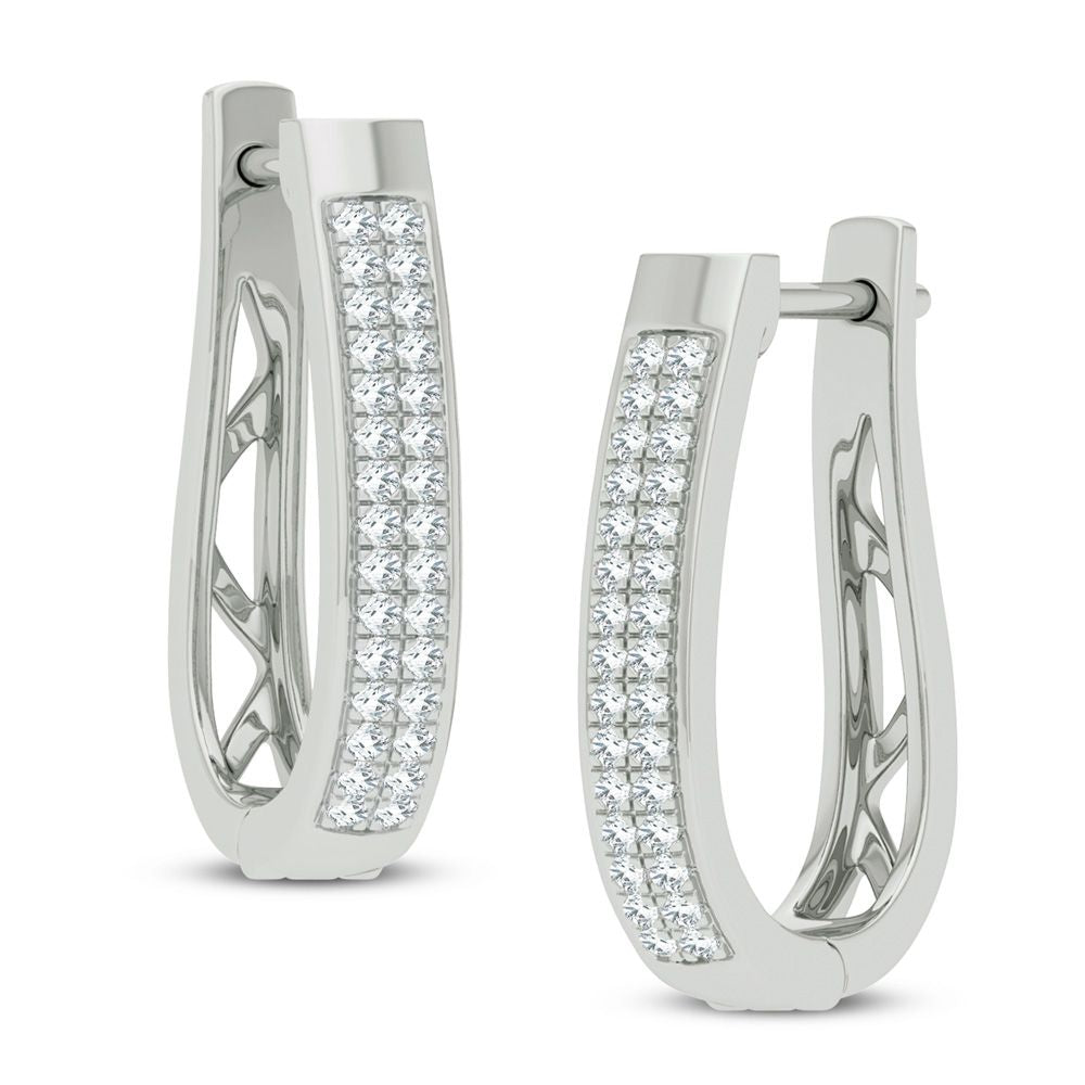 14K 0.21CT Diamond Earring