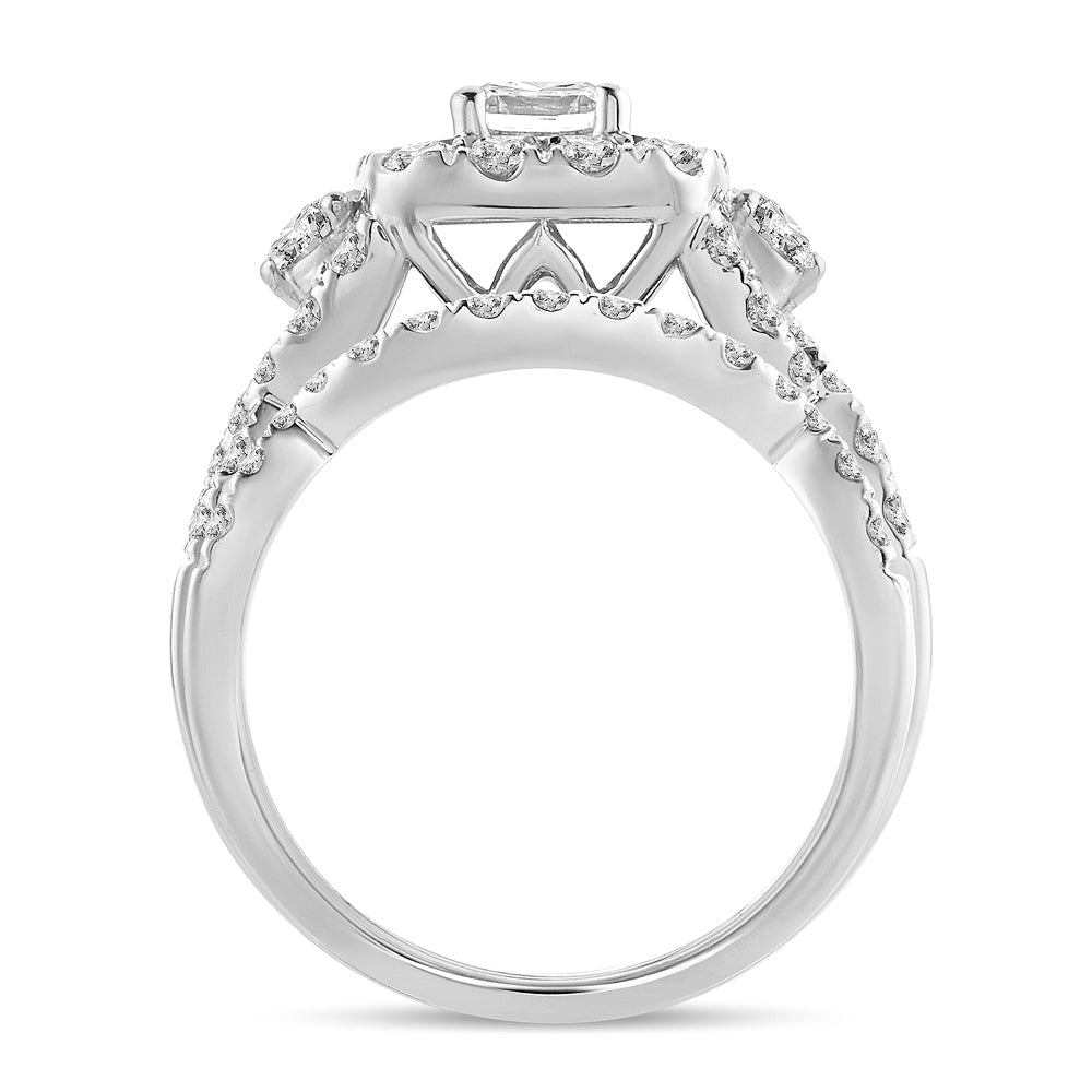 14K 2.00CT Diamond Bridal Ring