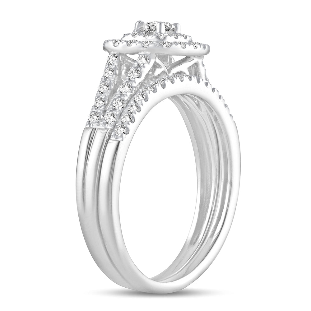 10K 0.50CT Diamond Bridal Ring