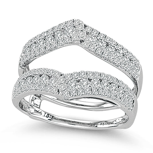 14K 1.00CT Diamond Ring Guard