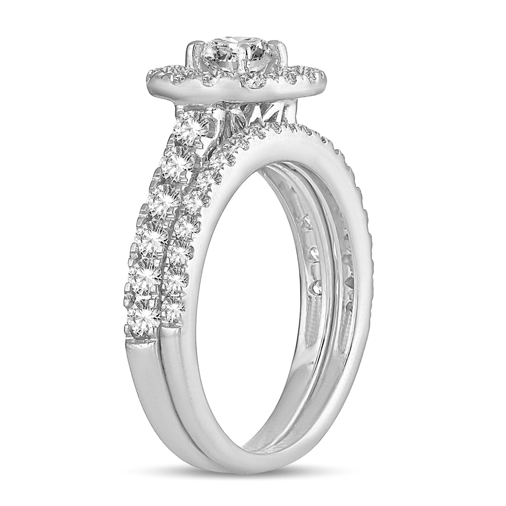 10K 0.50CT Diamond Bridal Ring
