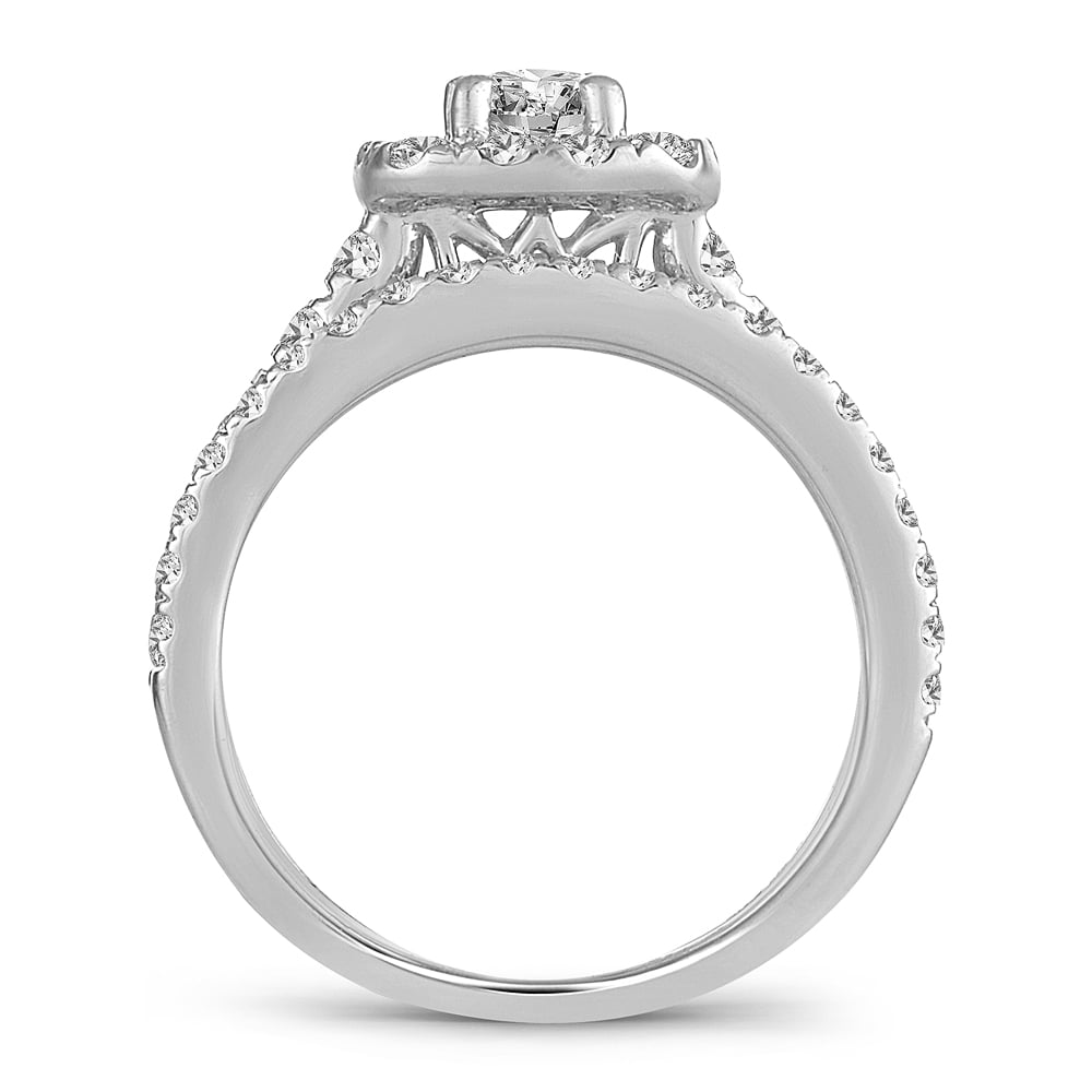 10K 0.50CT Diamond Bridal Ring
