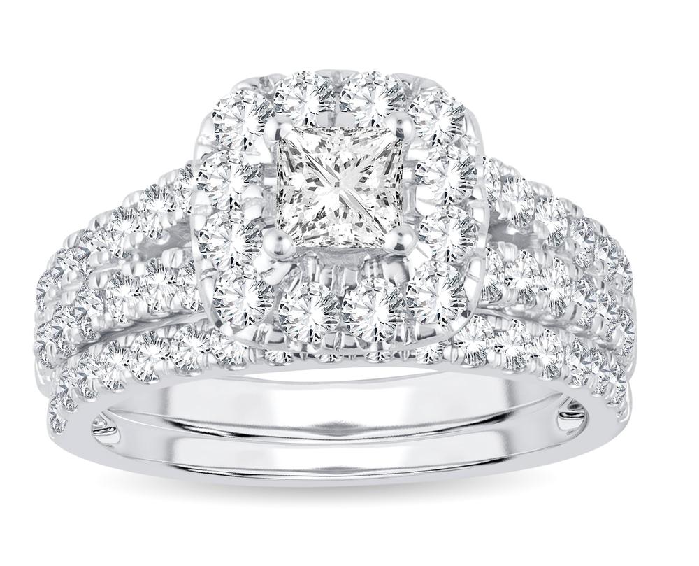 14K 2.00CT Diamond Bridal Ring