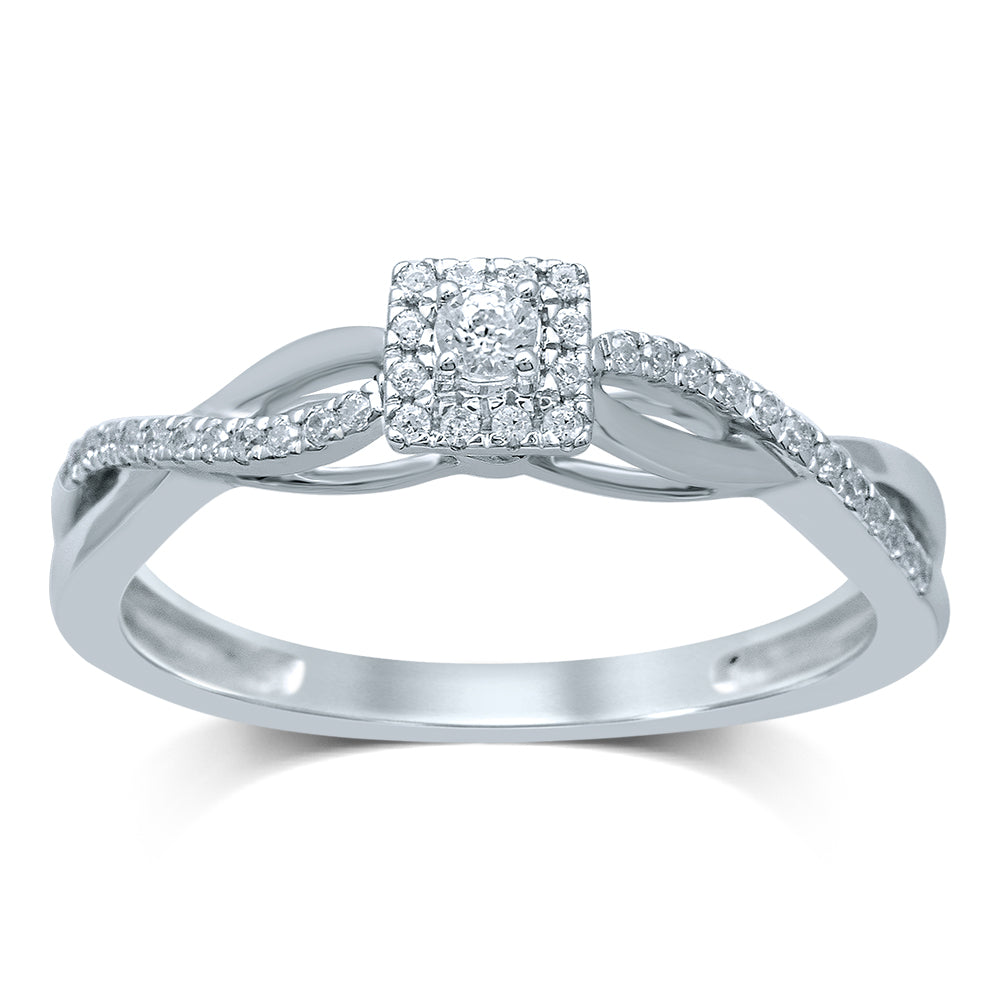14K 0.20CT Diamond Ring