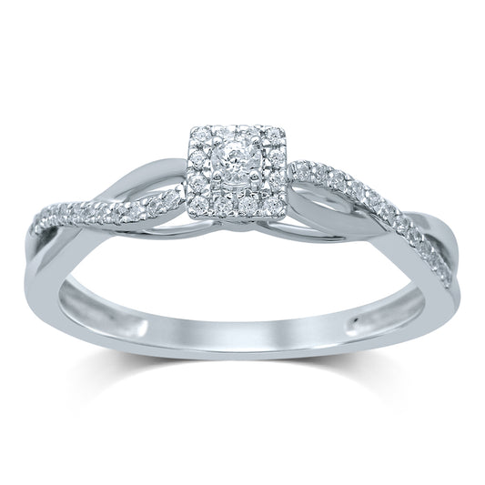 14K 0.20CT Diamond Ring
