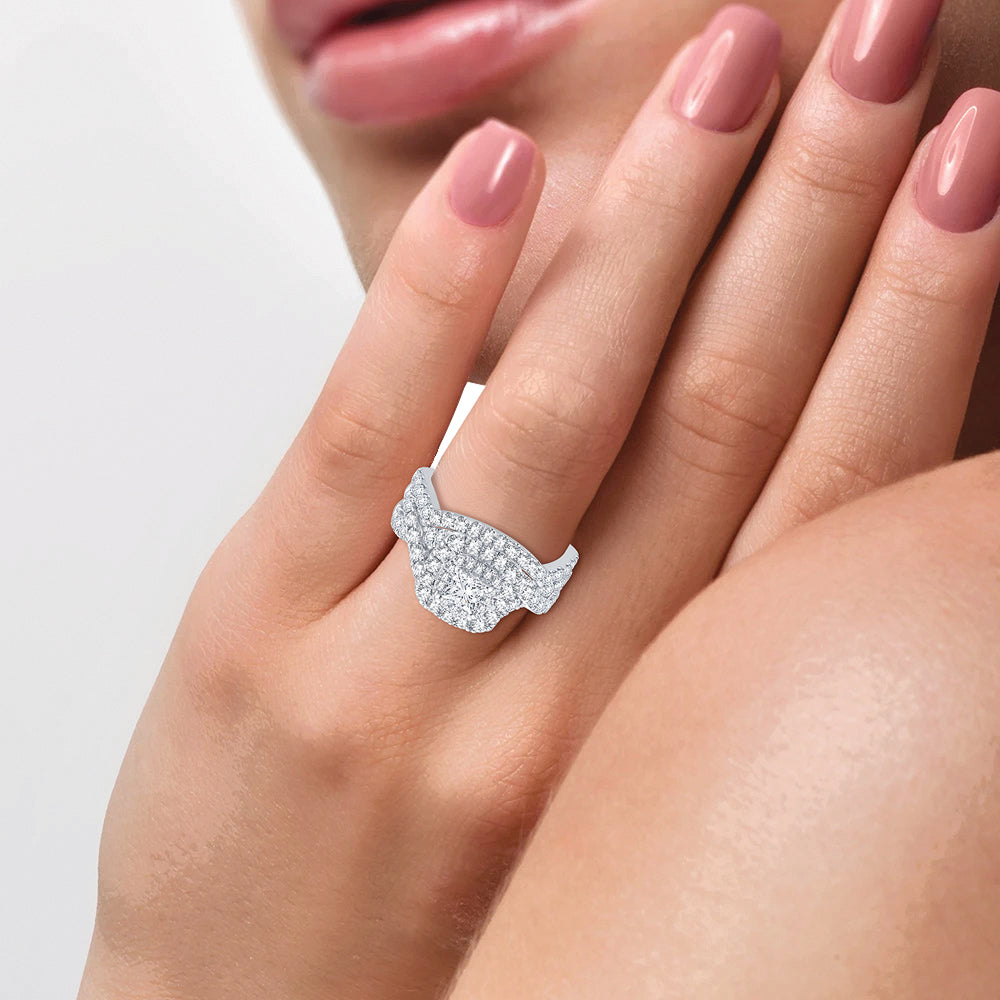 14K 1.51CT Diamond Bridal Ring