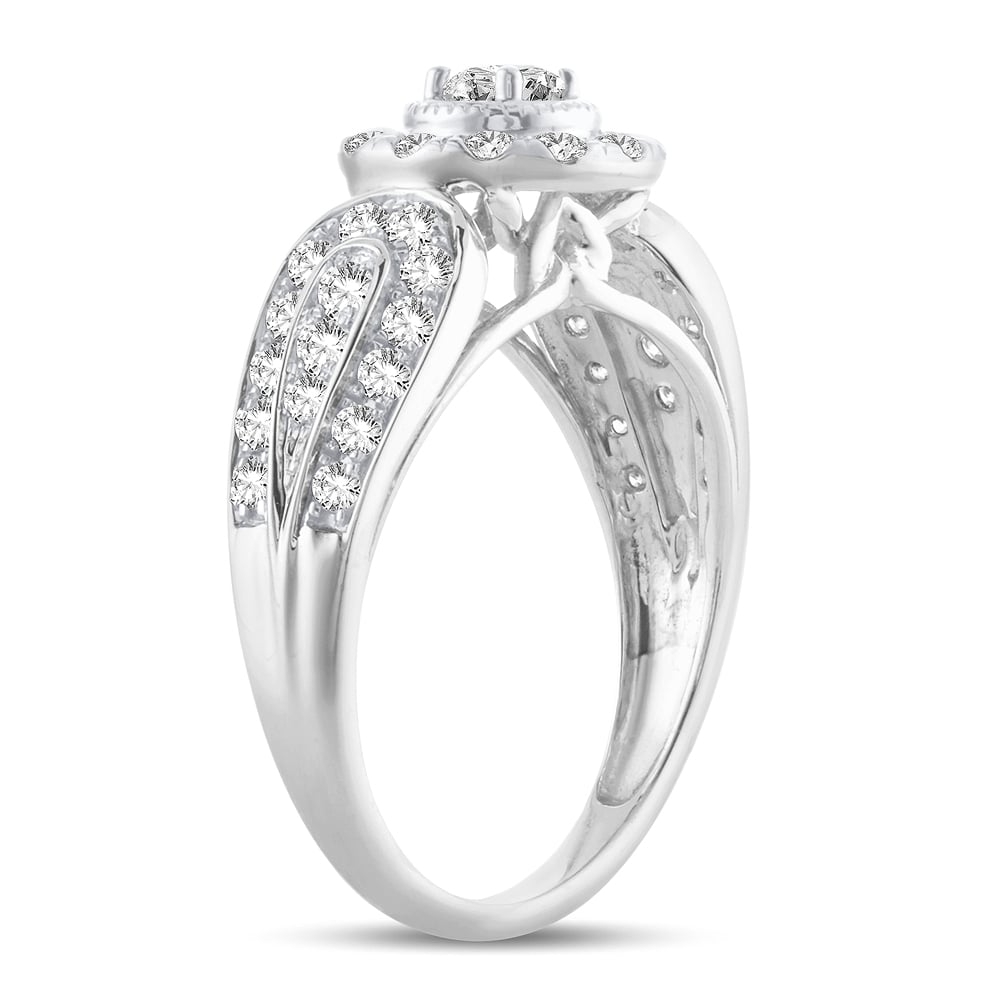 14K 1.00CT Diamond Engagement Ring
