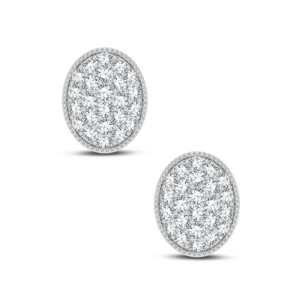 14K 0.20CT Diamond Earring