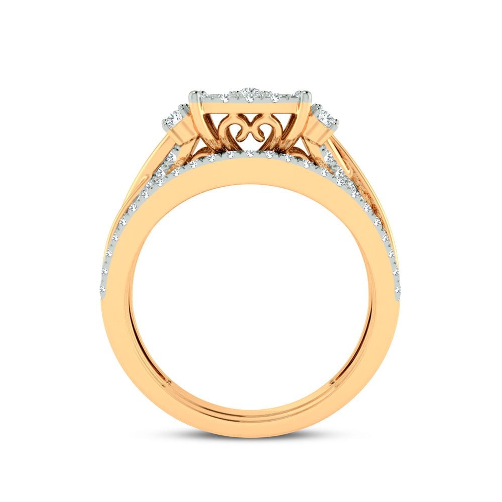 14K 0.50CT Diamond Bridal Ring