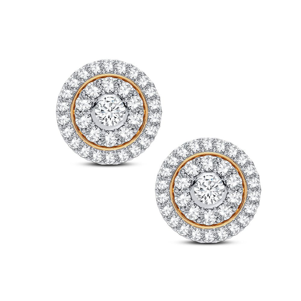 14K 0.50CT Diamond Earring