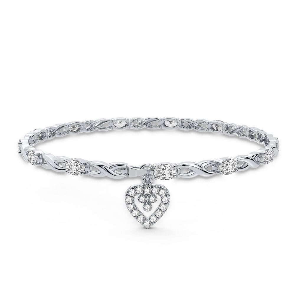 10K 0.10CT Diamond Bracelet