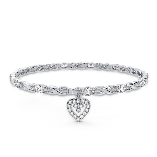 10K 0.10CT Diamond Bracelet