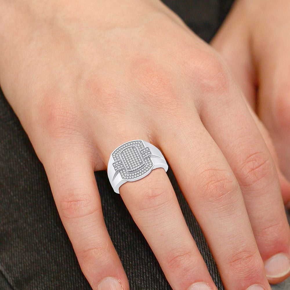 10K 0.33CT Diamond Ring